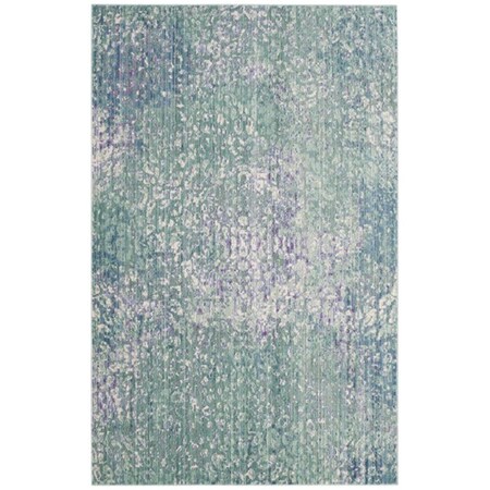 Safavieh 3 x 5 ft. Mystique Power Loomed Small Rectangle Area Rug, Blue and Multi MYS977F-3